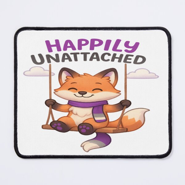 Item preview, Happily Unattached: Ace Pride Fox Swinging Solo designed and sold by Rajasekar.