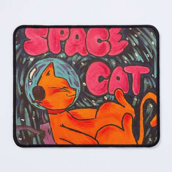 Item preview, Space Cat designed and sold by rosebellezzz.