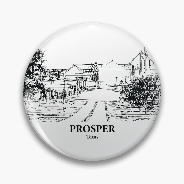 Item preview, Prosper - Texas designed and sold by Lakeric Cityscapes.