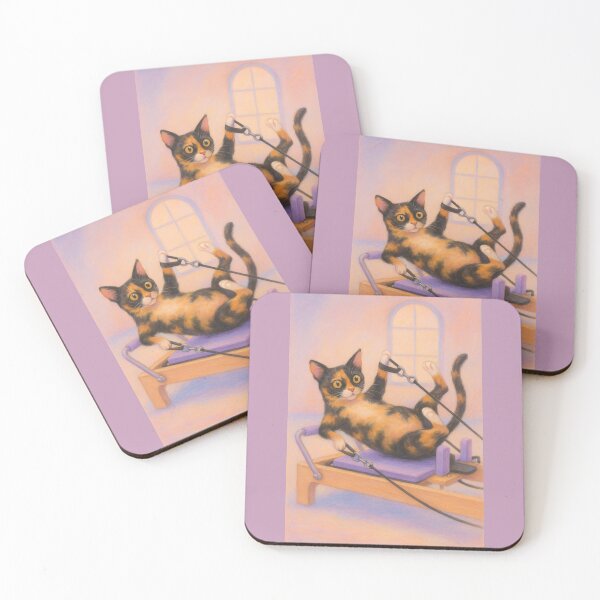 Item preview, Miss Kitty the Pilates Princess designed and sold by madebymir.