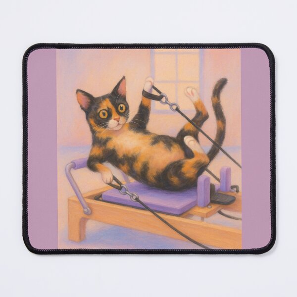Item preview, Miss Kitty the Pilates Princess designed and sold by madebymir.