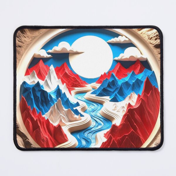 Item preview, 3D Wooden Landscape Puzzle & Art Print #GiftIdeas designed and sold by Spectime.
