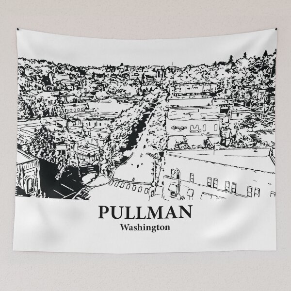Item preview, Pullman - Washington designed and sold by Lakeric Cityscapes.