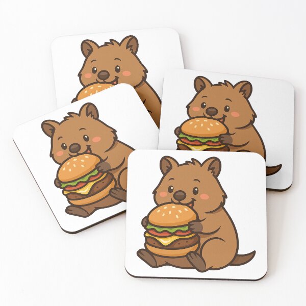 Item preview, Quokka Eating Giant Hamburger designed and sold by k3rstman1.