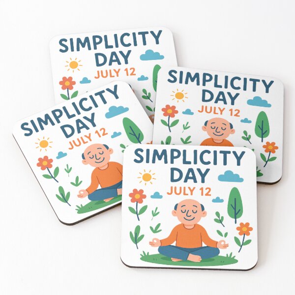 Item preview, National Simplicity Day on July 12 designed and sold by JDAShirts.