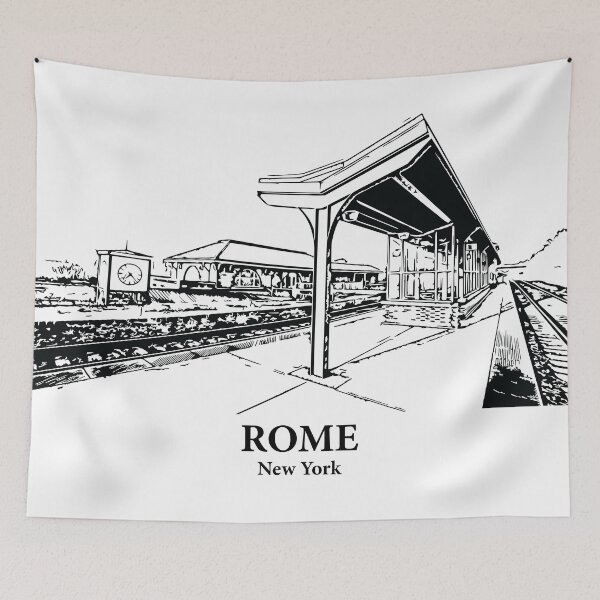 Item preview, Rome - New York designed and sold by Lakeric Cityscapes.