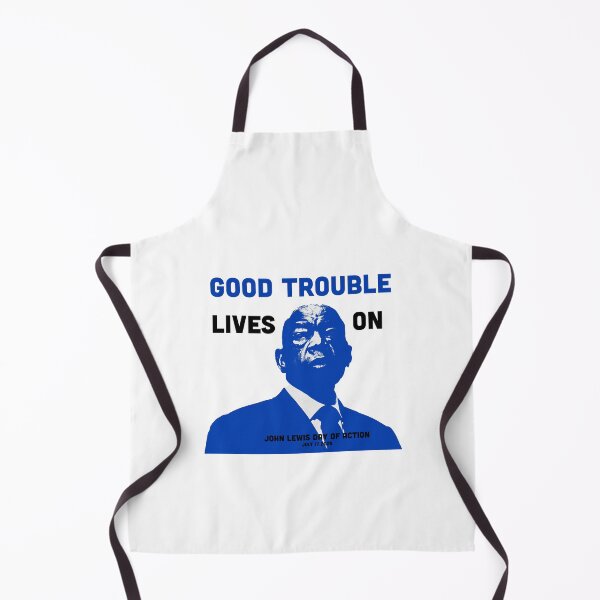 Item preview, Good Trouble Lives On Day of Action Protest Flair designed and sold by ProtestThreads.