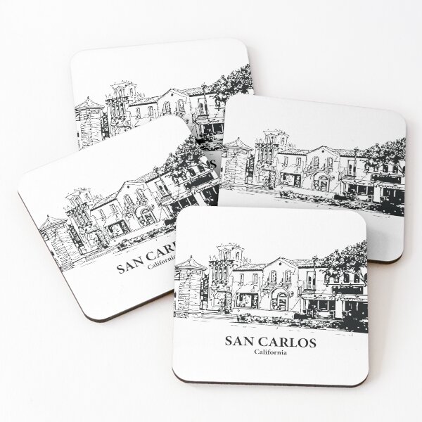 Item preview, San Carlos - California designed and sold by Lakeric Cityscapes.