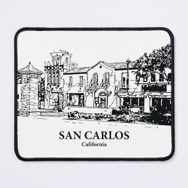 Item preview, San Carlos - California designed and sold by Lakeric Cityscapes.