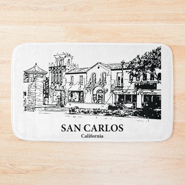 Item preview, San Carlos - California designed and sold by Lakeric Cityscapes.