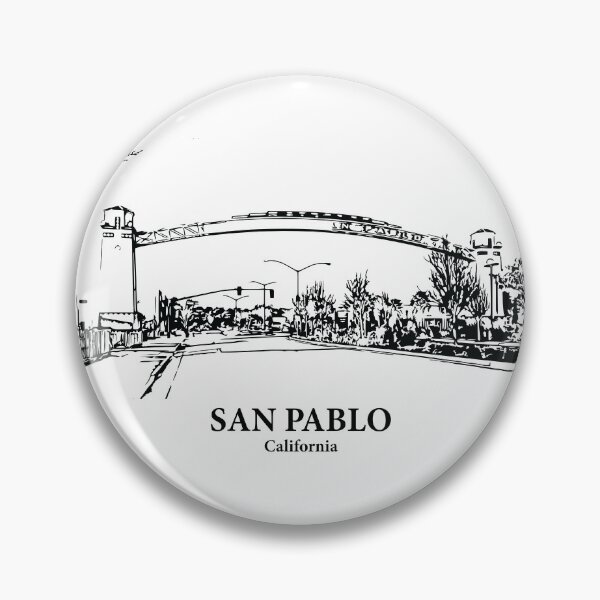 Item preview, San Pablo - California designed and sold by Lakeric Cityscapes.