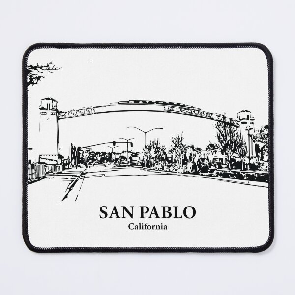Item preview, San Pablo - California designed and sold by Lakeric Cityscapes.