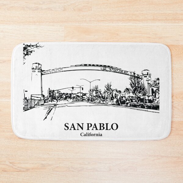 Item preview, San Pablo - California designed and sold by Lakeric Cityscapes.
