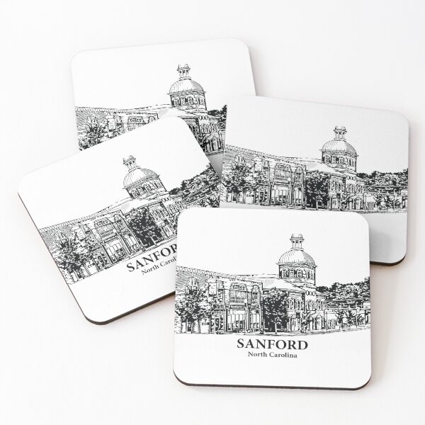 Item preview, Sanford - North Carolina designed and sold by Lakeric Cityscapes.