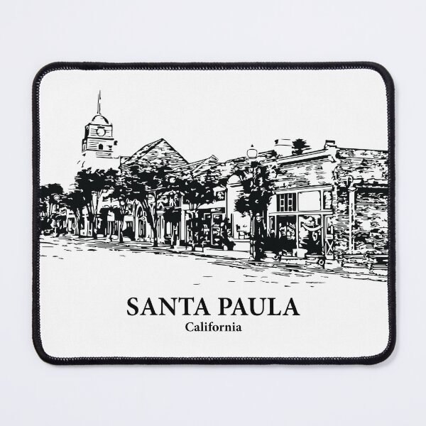 Item preview, Santa Paula - California designed and sold by Lakeric Cityscapes.