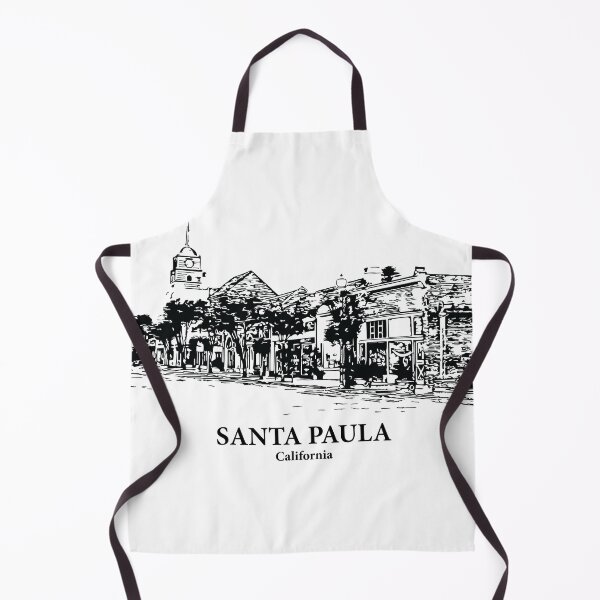 Item preview, Santa Paula - California designed and sold by Lakeric Cityscapes.
