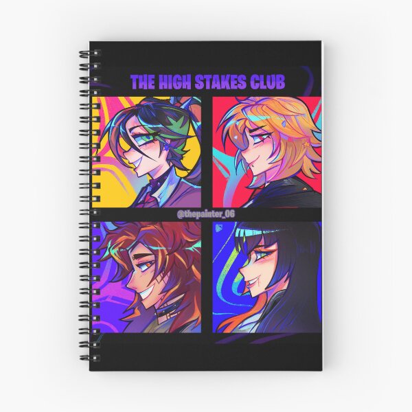 Item preview, THE HIGH STAKES CLUB STICKER SHEET designed and sold by ThePainter06.