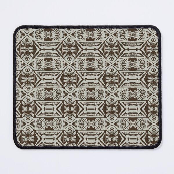 Item preview, Design with moth pattern in coffee tone designed and sold by TMZartes.