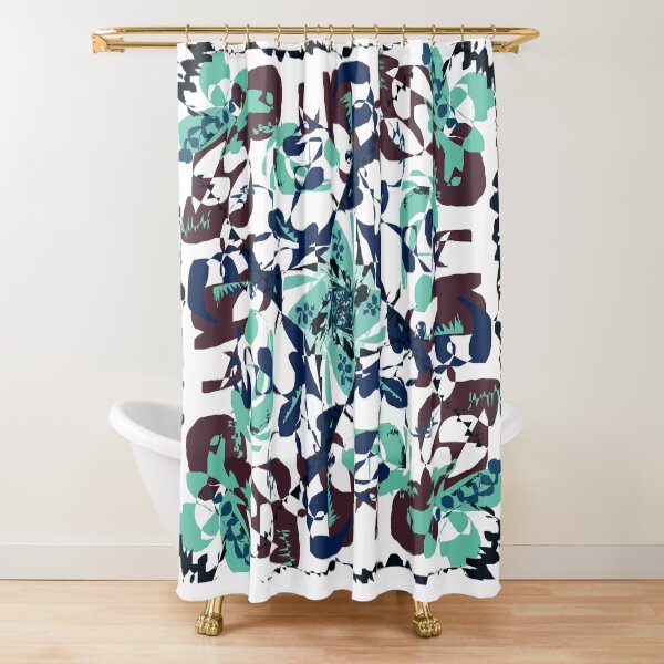 Item preview, Turquoise and Blue Abstract Pattern designed and sold by Jessielee72.
