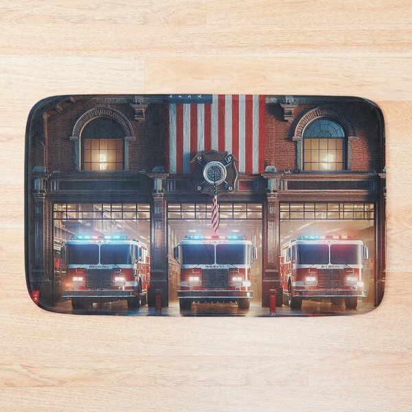 Item preview, Fire Station Heroes Begin Their Watch designed and sold by nikkolaus.