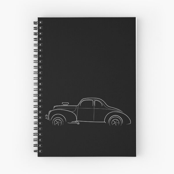 Item preview, 1940 Ford Gasser - profile stencil, white designed and sold by mal-photography.
