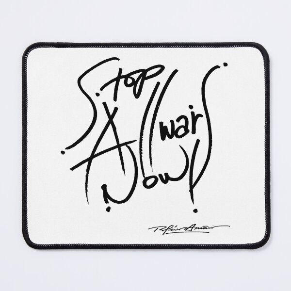 Item preview, STOP ALL WARS BLACK designed and sold by rogerioamancio.