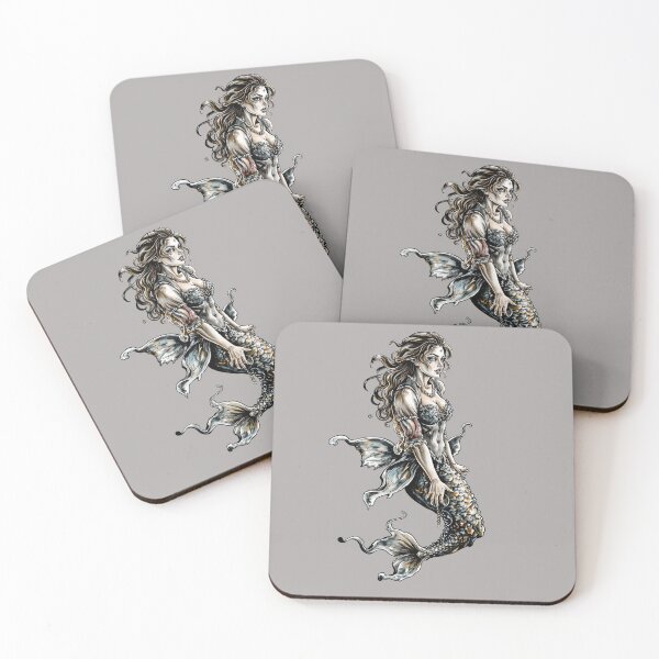 Item preview, Gothic Mermaid Art designed and sold by DumbPet.