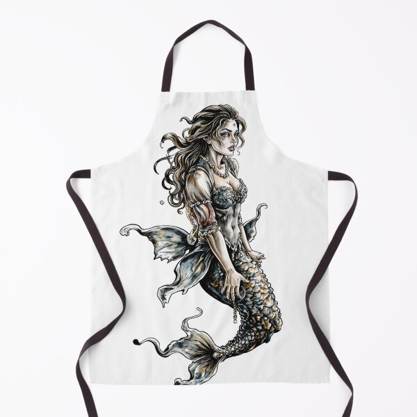 Item preview, Gothic Mermaid Art designed and sold by DumbPet.