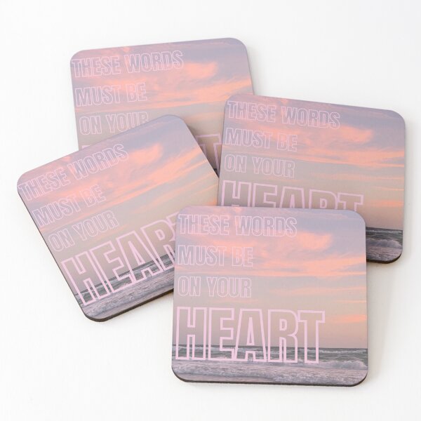Item preview, Words Must Be on Your Heart designed and sold by Hope & Bloom Studio, Co.