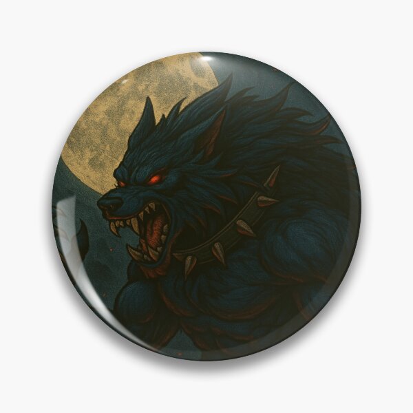Item preview, Werewolf. Midnight Moon Curse. Trading Card designed and sold by JonelleTshirts.