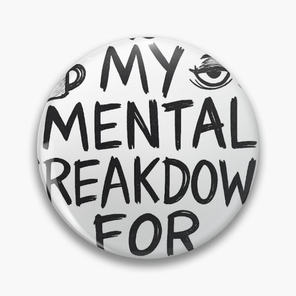 Item preview, Paused My Breakdown – Relatable Funny Sticker designed and sold by Sticking  With Us.