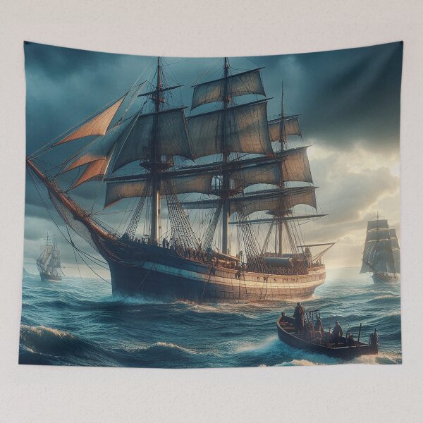 Item preview, Whalers of the Salted Deep designed and sold by nikkolaus.