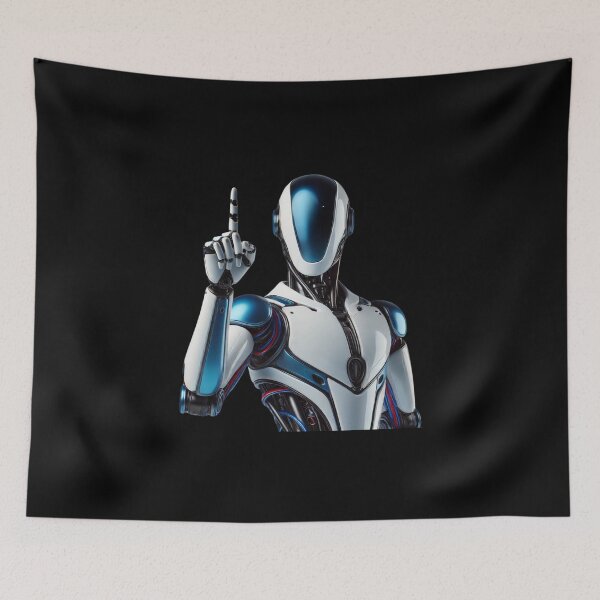 Item preview, tesla bot designed and sold by TEEJAMBOREE.