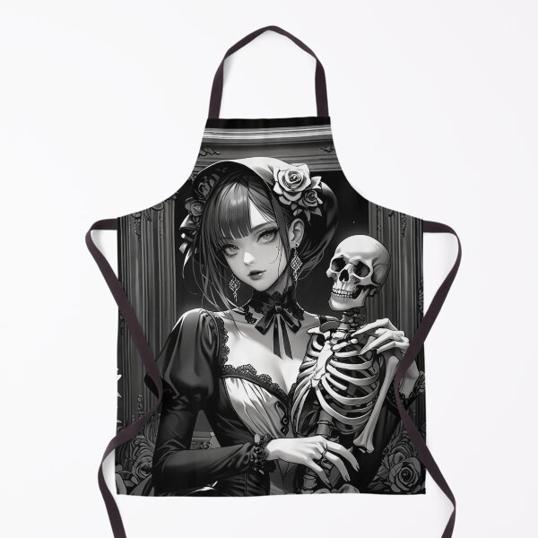 Item preview, Baroque Skeleton Rose Art – Gothic Skull Design for Dark Fashion Lovers designed and sold by TheArtOfChaa.