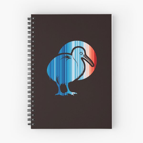 Item preview, Climate Change Stripes - Kiwi outline designed and sold by Frank J. Art.