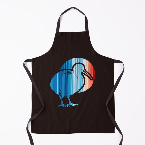 Item preview, Climate Change Stripes - Kiwi outline designed and sold by Frank J. Art.
