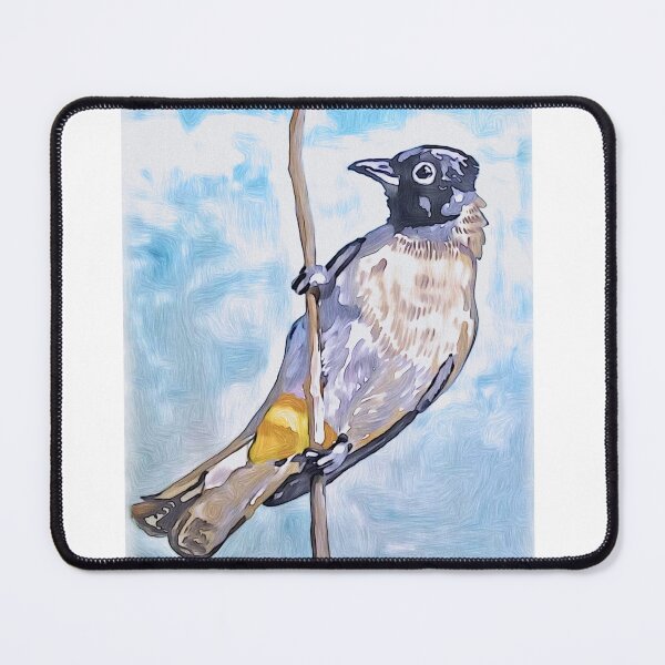 Item preview, White Spectacled Bulbul designed and sold by pinkyjainpan.