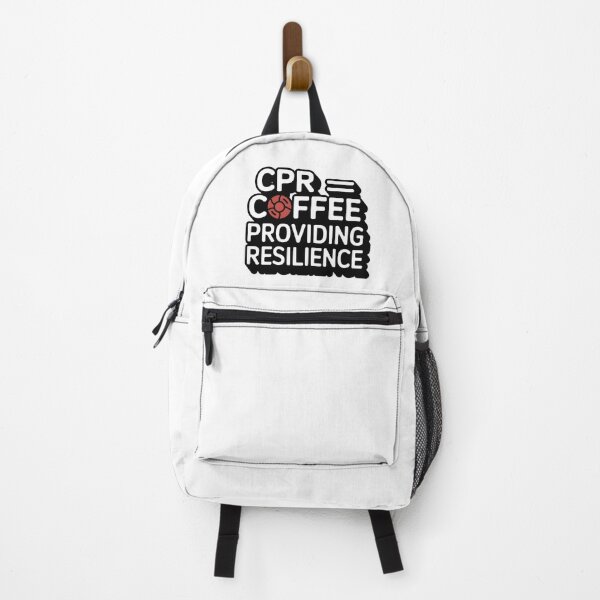 Item preview, CPR = Coffee Providing Resilience | Funny Nurse designed and sold by CuteDesignables.