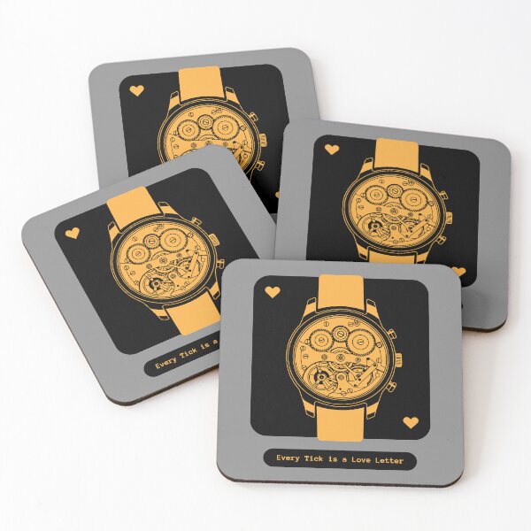 Item preview, Every Tick is a Love Letter Watch designed and sold by KiwiRider.