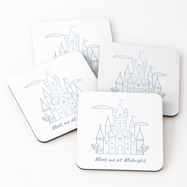 Item preview, Meet Me at Midnight – Dreamy Blue Castle designed and sold by KimRG.