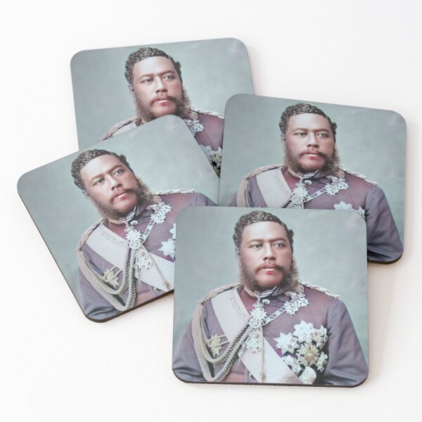 Item preview, King of Hawaii Kalākaua (1882) designed and sold by 19th Century in Color.