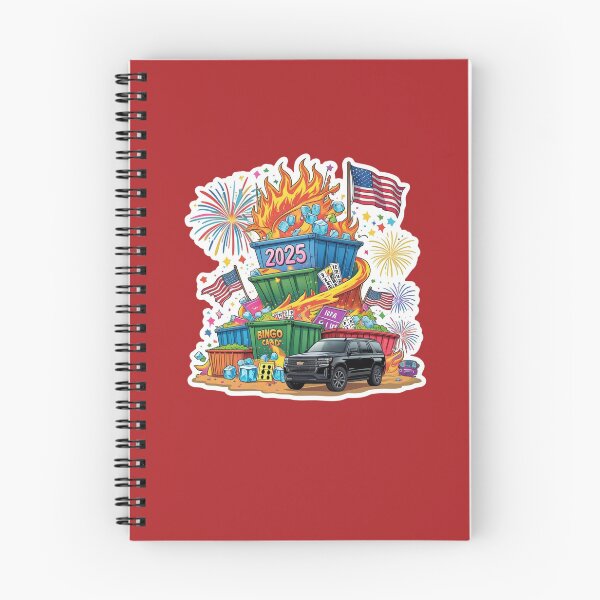 Item preview, 2025 Bingo Card Dumpster Fire designed and sold by LewpyG.