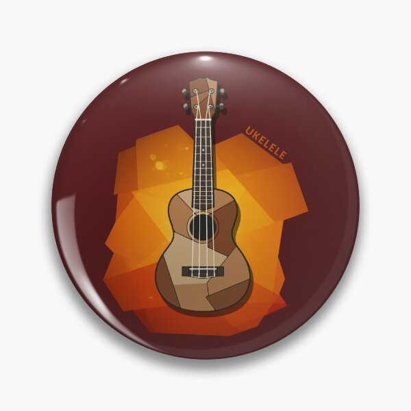 Item preview, Abstract Patchwork Ukulele Art designed and sold by KiwiRider.