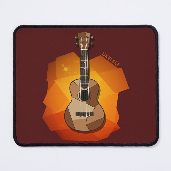 Item preview, Abstract Patchwork Ukulele Art designed and sold by KiwiRider.