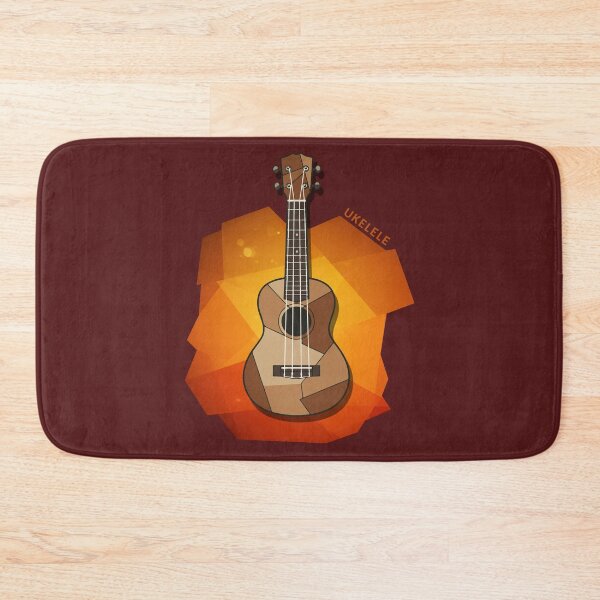 Item preview, Abstract Patchwork Ukulele Art designed and sold by KiwiRider.