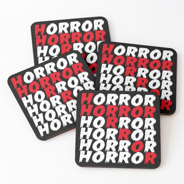 Item preview, Horror x6 White Red designed and sold by thefilmmagazine.
