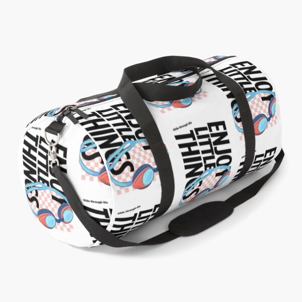 Item preview, Enjoy Little Things: Glide Through Life Swimmer Goggles Retro Style designed and sold by LaneLineThreads.
