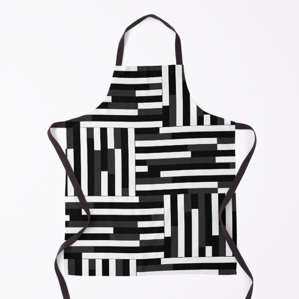 Item preview, Black and White Geometric - Repeat Pattern designed and sold by My Little Art Bubble.
