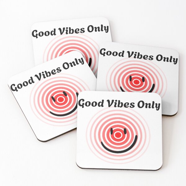 Item preview, good vibes only smiley designed and sold by OLYAALYA.