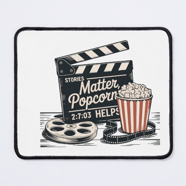 Item preview, Stories Matter, Popcorn Helps designed and sold by MrERNST.
